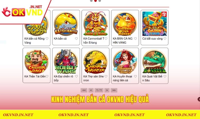 Bắn Cá OKVND 3 Chiến lược chinh phục sảnh bắn cá tại OKVND