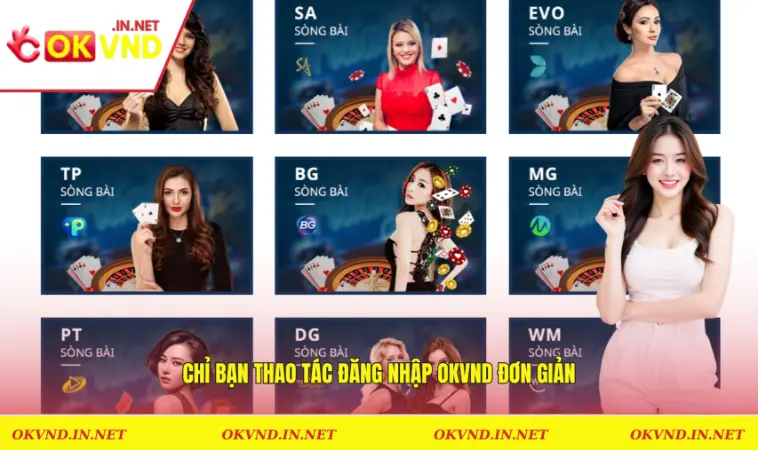 Đăng Nhập OKVND 2 Chỉ bạn thao tác đăng nhập OKVND đơn giản