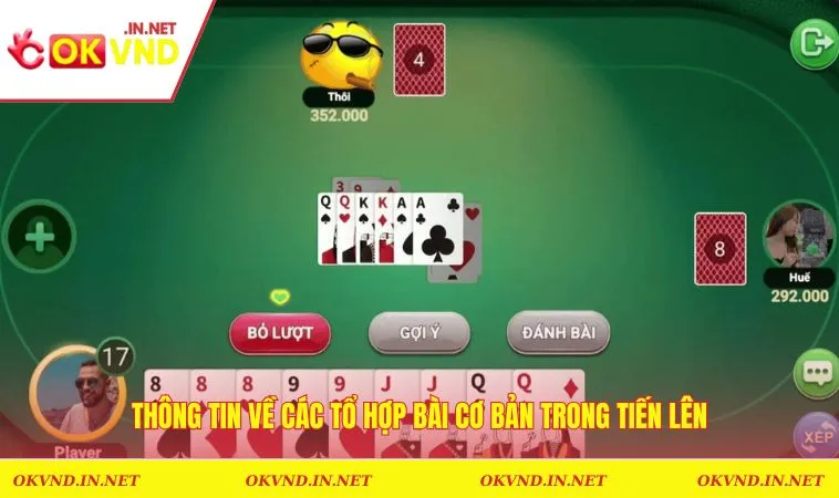 Thông tin về các tổ hợp bài cơ bản trong tiến lên